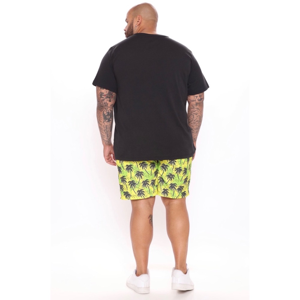 Fashion Nova Men Coconut Swim Trunks NWT Size XL - Picture 6 of 8